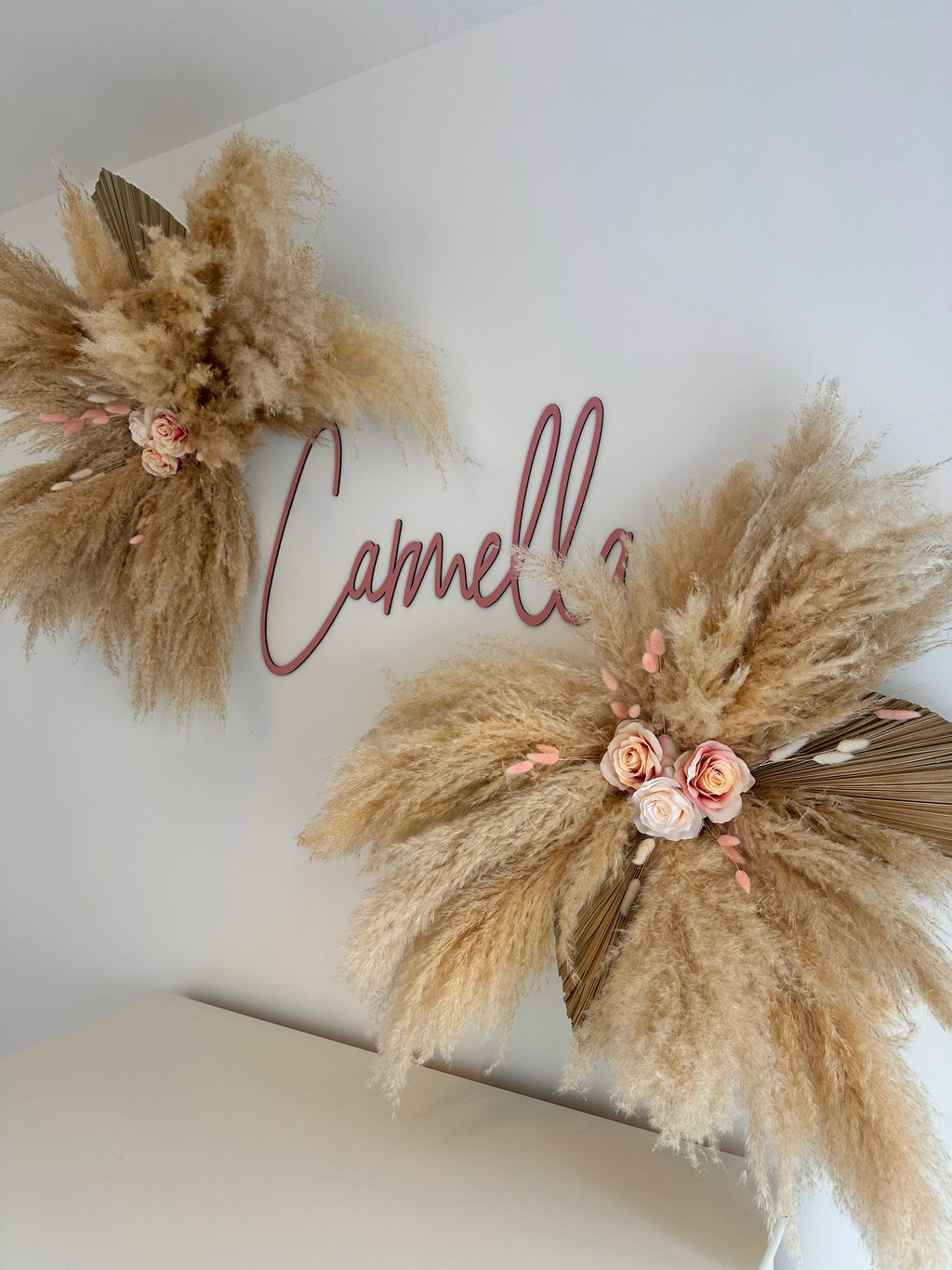 Pampas & Palm Arches