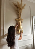 Gold Leaf Pampas Torso - Beige
